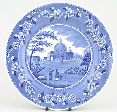 Dresser Plate Italian Church
